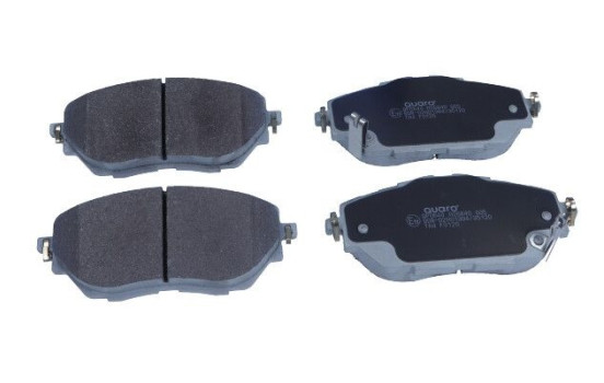 Brake pad set, disc brake QP0644 Quaro