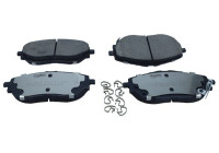 Brake pad set, disc brake QP0644C Quaro