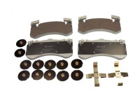 Brake pad set, disc brake QP0657 Quaro