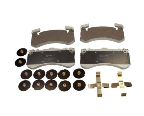 Brake pad set, disc brake QP0657 Quaro