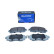 Brake pad set, disc brake QP0665 Quaro, Thumbnail 2