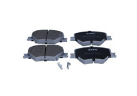 Brake pad set, disc brake QP0673 Quaro