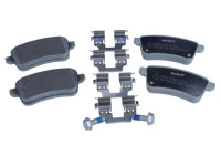 Brake pad set, disc brake QP0681 Quaro