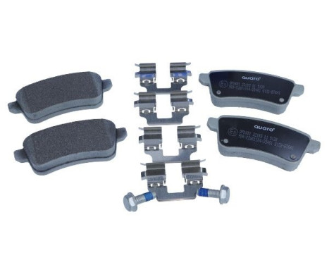 Brake pad set, disc brake QP0681 Quaro