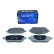 Brake pad set, disc brake QP0692 Quaro, Thumbnail 2