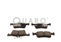Brake pad set, disc brake QP0696C Quaro
