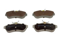 Brake pad set, disc brake QP0703 Quaro