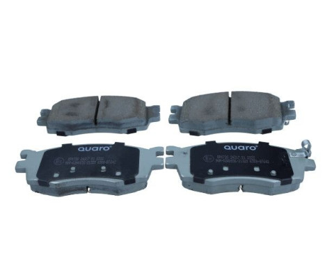 Brake pad set, disc brake QP0726 Quaro