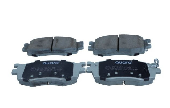 Brake pad set, disc brake QP0726 Quaro