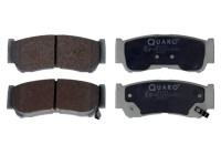 Brake pad set, disc brake QP0727 Quaro