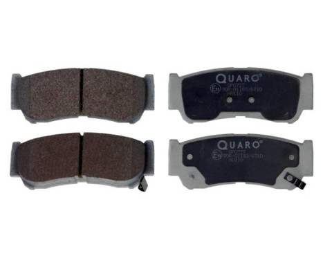 Brake pad set, disc brake QP0727 Quaro