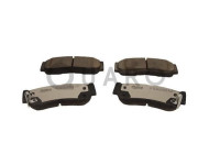 Brake pad set, disc brake QP0727C Quaro