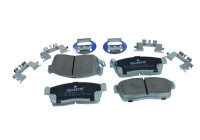 Brake pad set, disc brake QP0729 Quaro