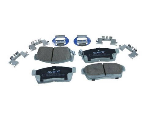 Brake pad set, disc brake QP0729 Quaro