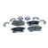 Brake pad set, disc brake QP0729 Quaro
