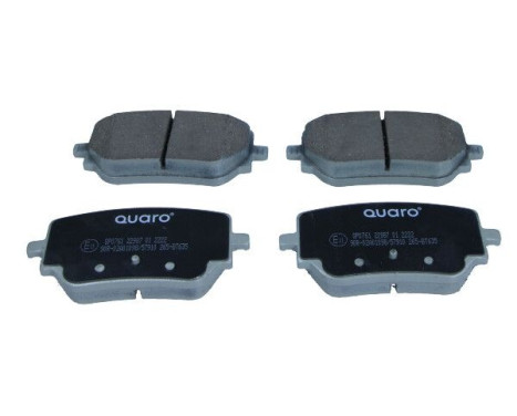 Brake pad set, disc brake QP0761 Quaro