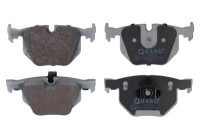 Brake pad set, disc brake QP0762 Quaro