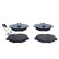 Brake pad set, disc brake QP0782C Quaro, Thumbnail 2