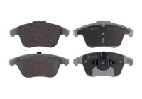 Brake pad set, disc brake QP0783 Quaro