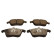 Brake pad set, disc brake QP0783C Quaro