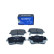 Brake pad set, disc brake QP0813 Quaro, Thumbnail 2