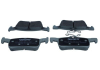 Brake pad set, disc brake QP0823 Quaro