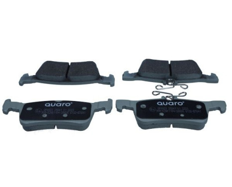 Brake pad set, disc brake QP0823 Quaro