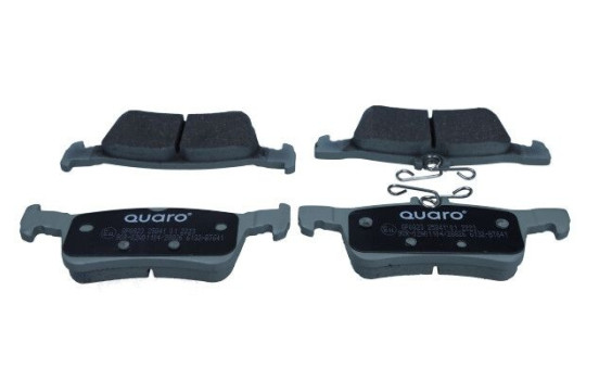 Brake pad set, disc brake QP0823 Quaro