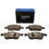 Brake pad set, disc brake QP0827C Quaro, Thumbnail 2