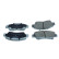 Brake pad set, disc brake QP0829 Quaro