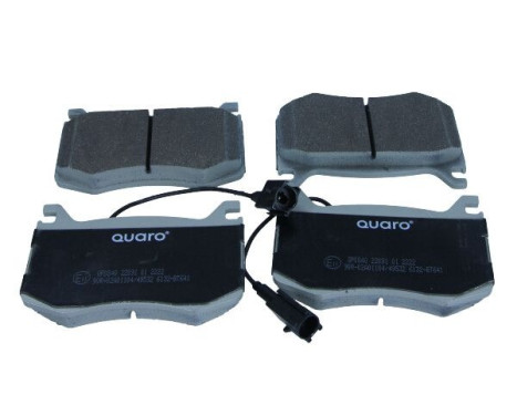 Brake pad set, disc brake QP0840 Quaro