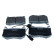Brake pad set, disc brake QP0840 Quaro
