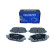 Brake pad set, disc brake QP0859 Quaro, Thumbnail 2