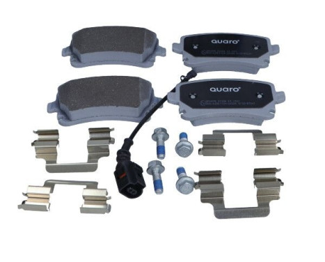 Brake pad set, disc brake QP0895 Quaro