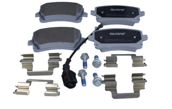 Brake pad set, disc brake QP0895 Quaro