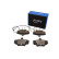 Brake pad set, disc brake QP0910C Quaro, Thumbnail 2