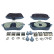Brake pad set, disc brake QP0941 Quaro
