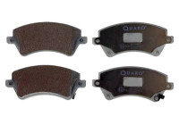 Brake pad set, disc brake QP0945 Quaro