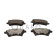 Brake pad set, disc brake QP0945C Quaro