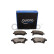 Brake pad set, disc brake QP0945C Quaro, Thumbnail 2