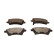 Brake pad set, disc brake QP0945C Quaro