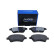 Brake pad set, disc brake QP0949C Quaro