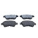 Brake pad set, disc brake QP0949C Quaro, Thumbnail 2