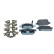 Brake pad set, disc brake QP0961 Quaro, Thumbnail 2