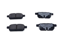 Brake pad set, disc brake QP0961C Quaro