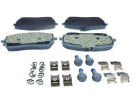 Brake pad set, disc brake QP0962 Quaro