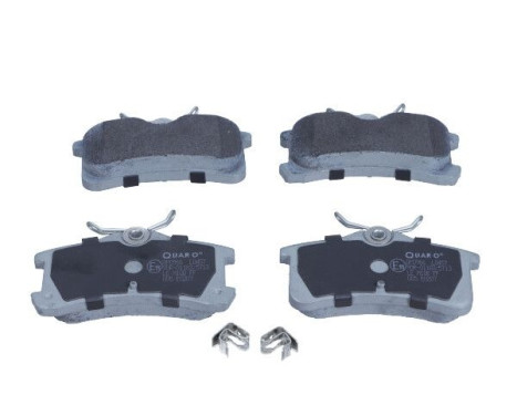 Brake pad set, disc brake QP0966 Quaro