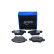 Brake pad set, disc brake QP0982C Quaro, Thumbnail 2