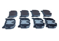 Brake pad set, disc brake QP0989 Quaro