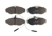 Brake pad set, disc brake QP1000 Quaro